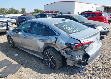 2023 Honda Civic Ex из США, поврежденный, VIN 2HGFE1603PH801523